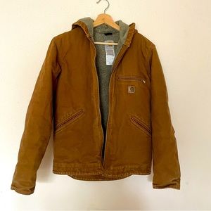 Carhartt Loose Fit Sherpa Lined Duck Jacket